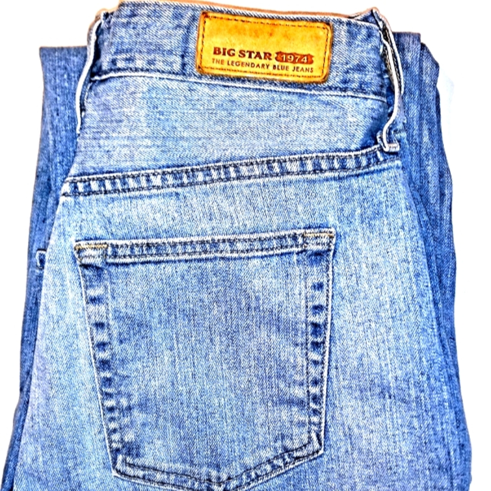 BIG STAR 1974 STRAIGHT JEANS 29X31 WOMENS